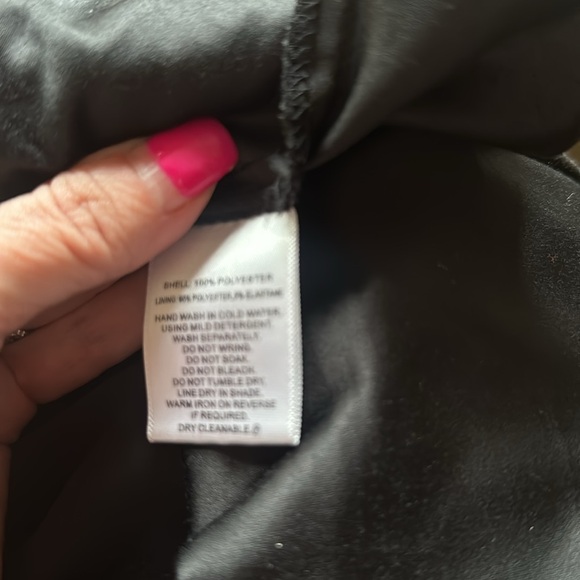 Parker black Gardenia Gown Dress Tropical Wedding Size 10 - Picture 7 of 10